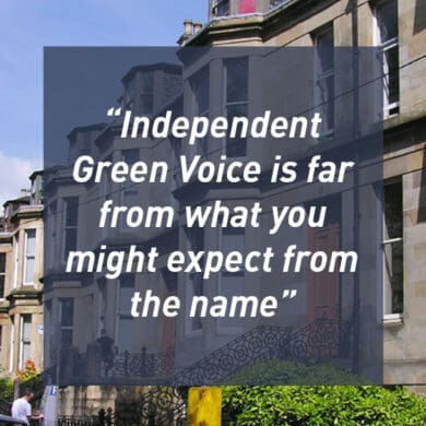 Independent Green Voice is far from what you might expect from the name