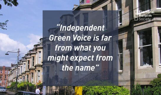 Independent Green Voice is far from what you might expect from the name
