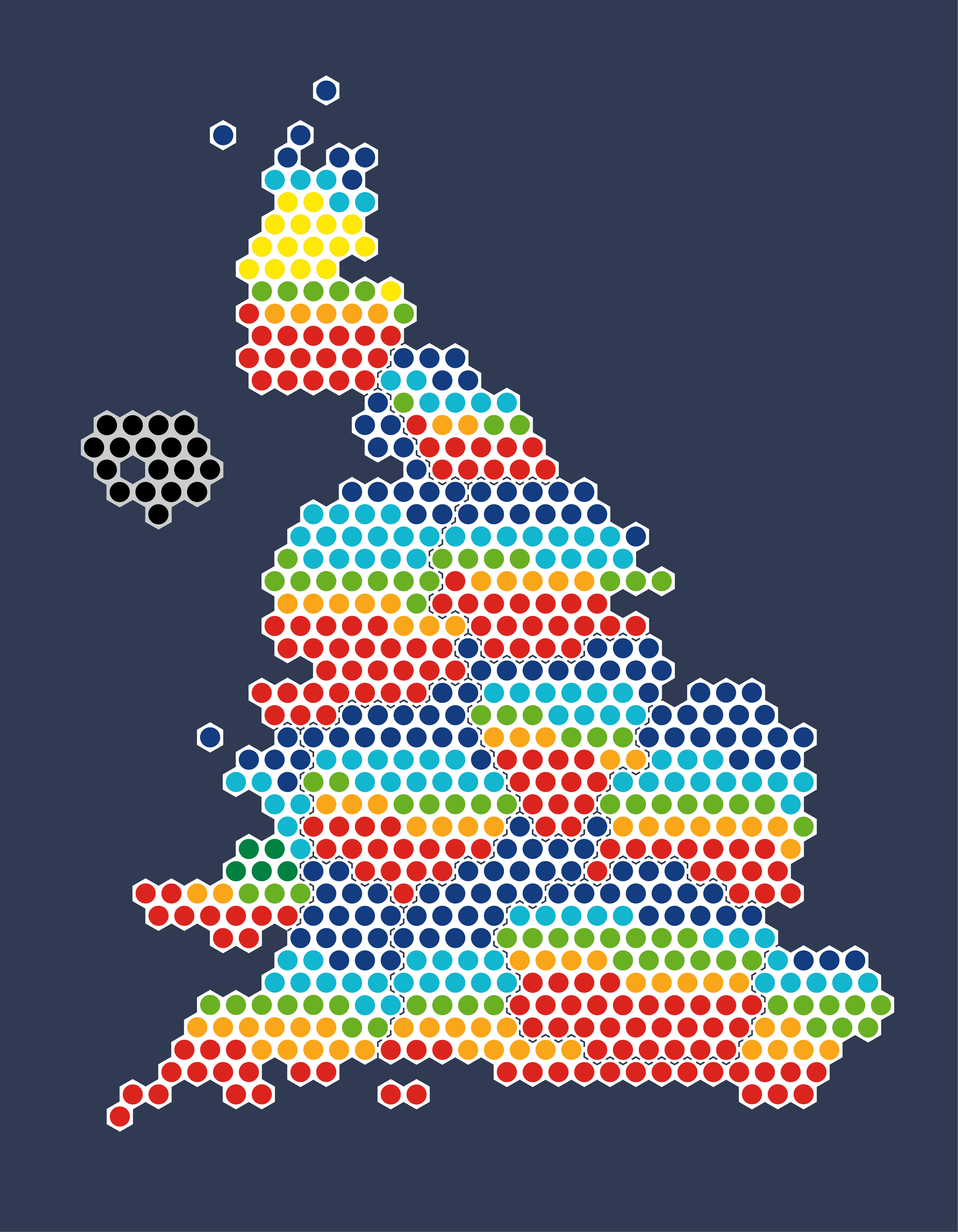 2024 List PR Hex Map
