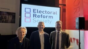 Darren Hughes, Chris Hipkins and Jill Rutter at Labour Party Conference